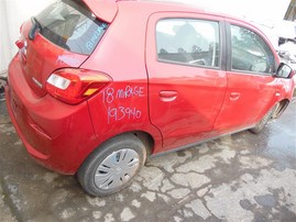 2018 MITSUBISHI MIRAGE RED 1.2 AT 193940